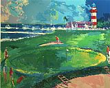 18th at Harbourtown by Leroy Neiman